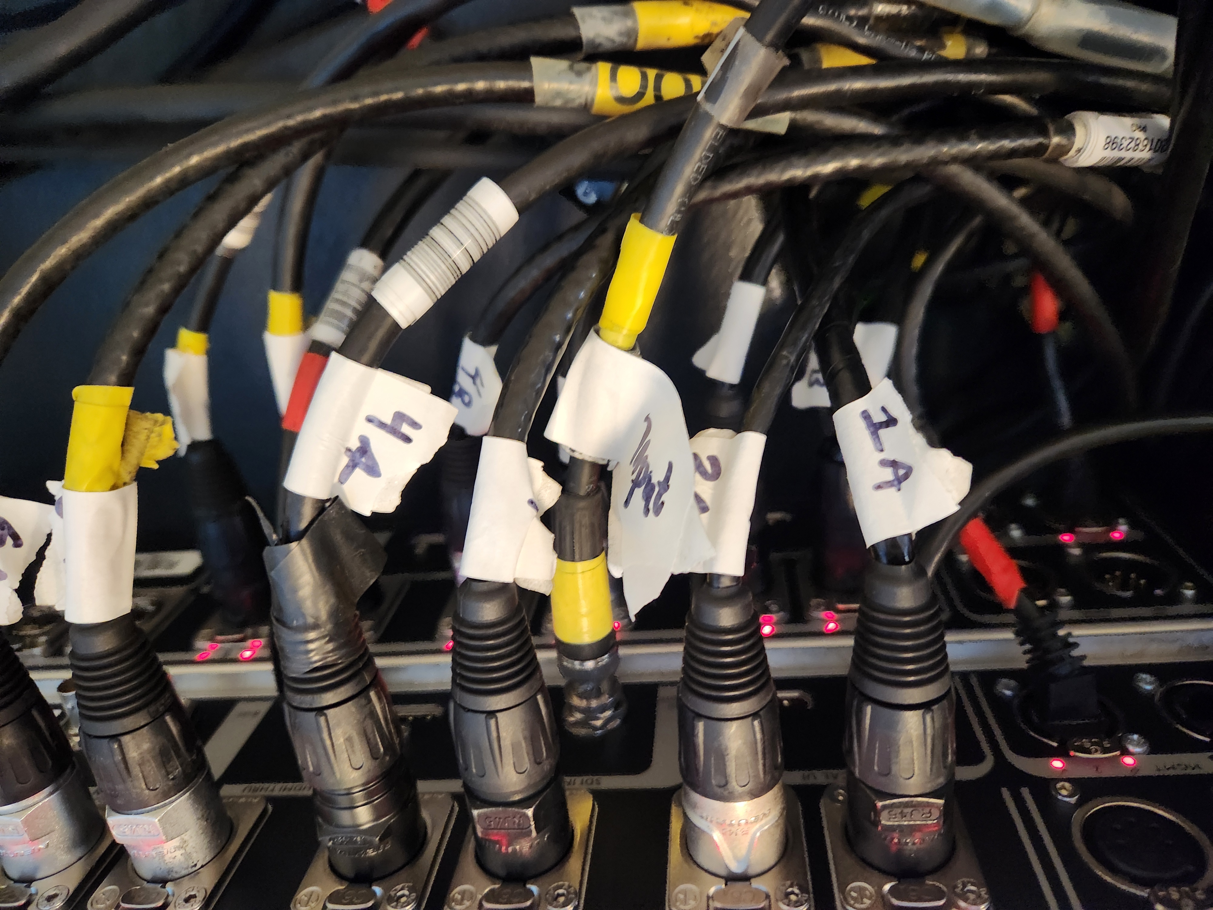 Danone LED wall build 05